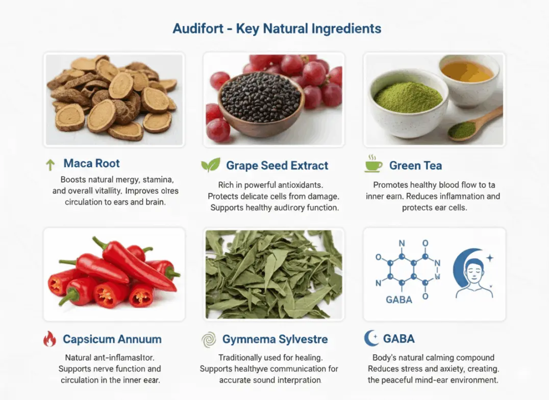 Audifort Ingredients